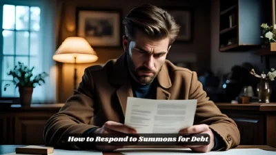 How to Respond to Summons for Debt